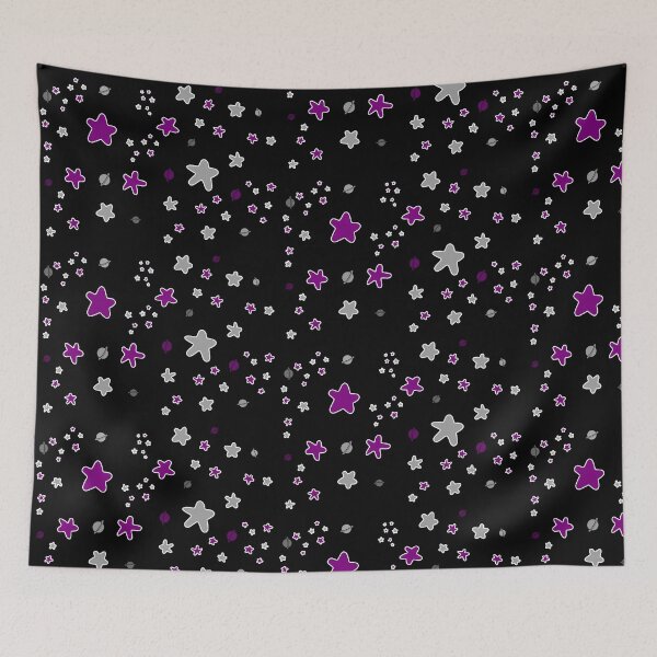 Item preview, Stars and Planets pattern (asexual) designed and sold by dysperdis.