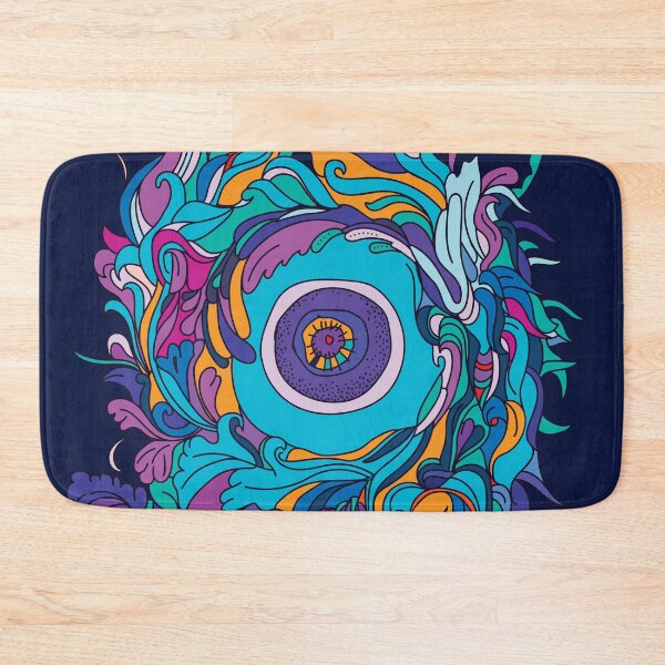 Item preview, Psychedelic evil eye designed and sold by IngaDesign.