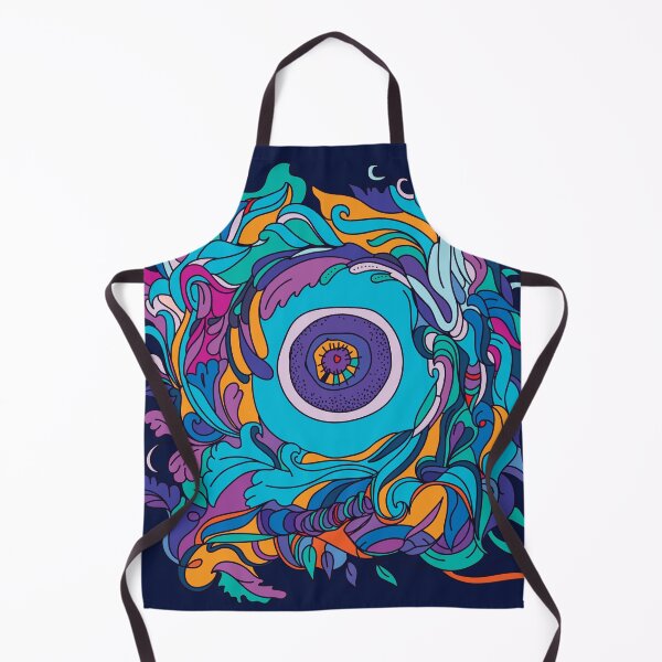 Item preview, Psychedelic evil eye designed and sold by IngaDesign.