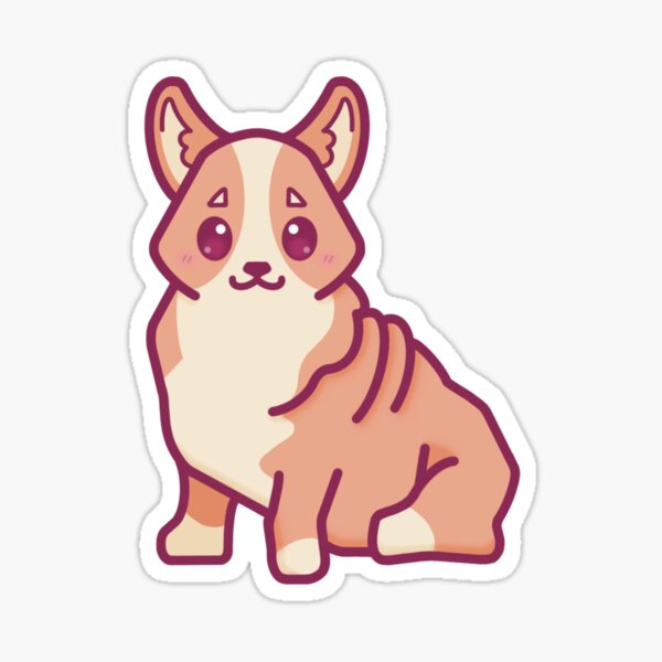 50 Pieces Per Pack Waterproof Kawaii Corgi Stickers – Kawaii Merchandise