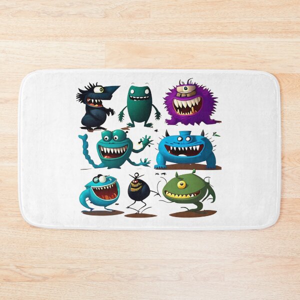 Item preview, Friendly Monsters  designed and sold by Skull Rhiz.