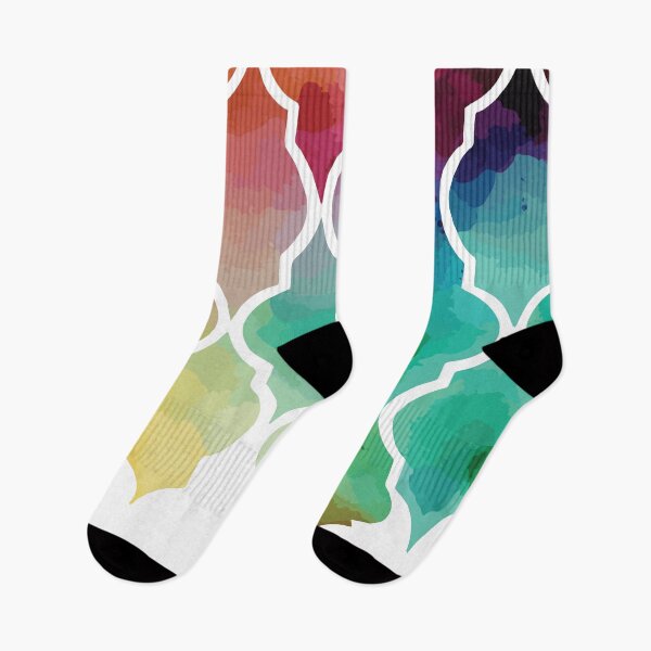 Item preview, A Moroccan Ombre Watercolor - Boho Chic Patterns designed and sold by GVRDesign.