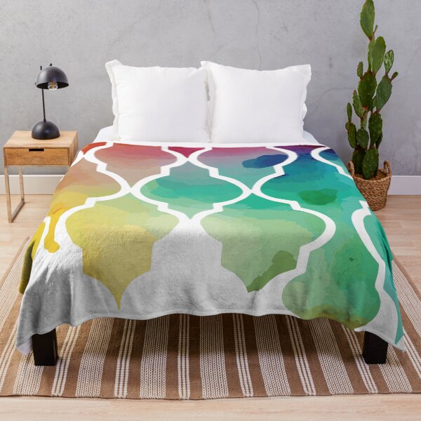 Item preview, A Moroccan Ombre Watercolor - Boho Chic Patterns designed and sold by GVRDesign.