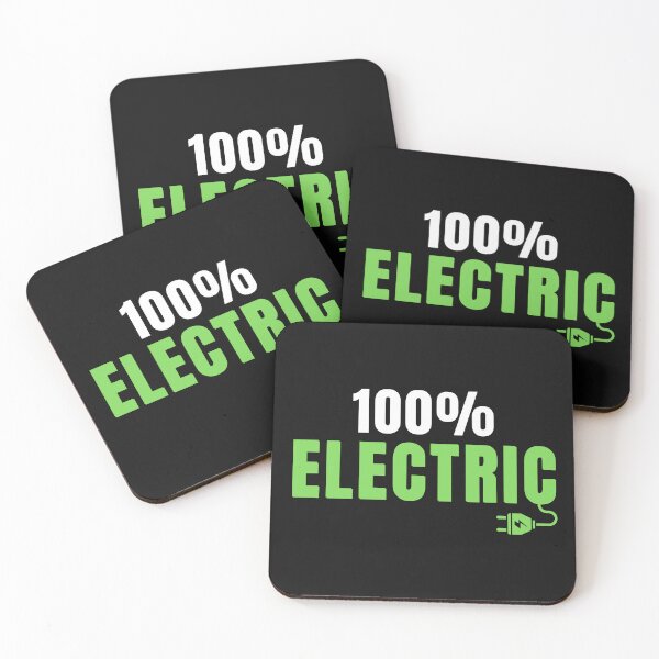 Item preview, 100% Electric, Drive EVs, EV Life, Funny Electric Vehicle designed and sold by Cryptohaven.