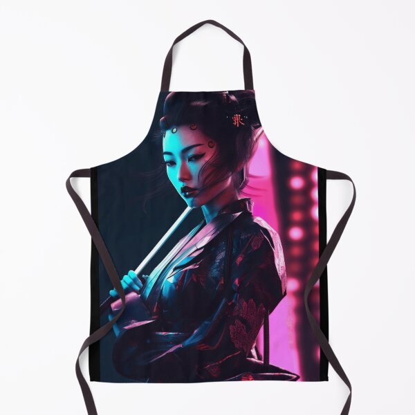 Item preview, Cyberpunk Girl designed and sold by MidJourneymen.