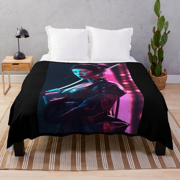 Item preview, Cyberpunk Girl designed and sold by MidJourneymen.