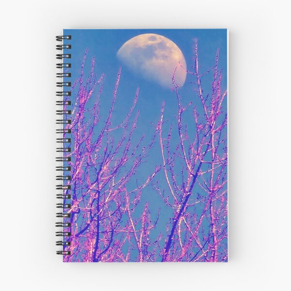 Item preview, Shimmering Moon over Pink Branches designed and sold by SXW Designs.