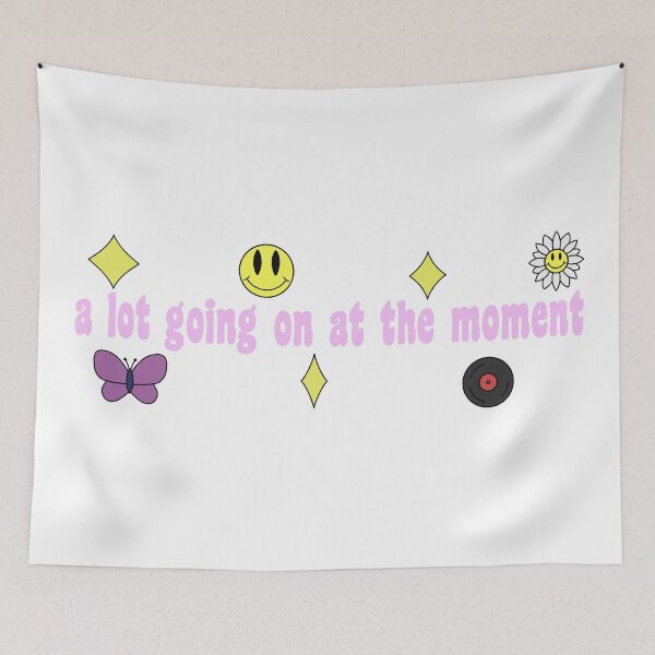 Item preview, A Lot Going on at the Moment Cute Aesthetic Quote designed and sold by Cayden Colias.