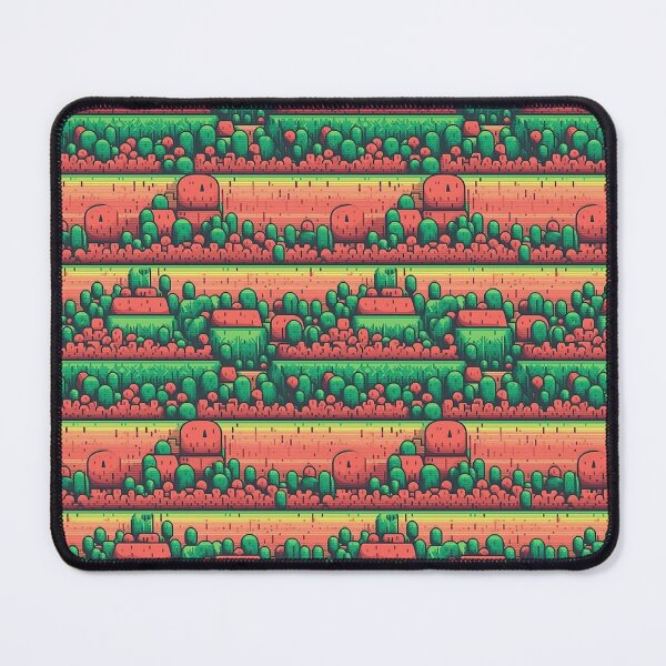 Item preview, Water melon canyon pixel art pattern designed and sold by paulstamp.