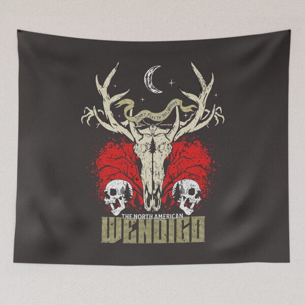 Item preview, Wendigo Cryptid Creature designed and sold by Wild-Neptune.
