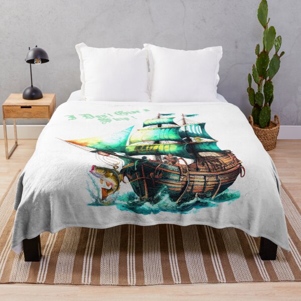Item preview, Watercolor Pirate Ship designed and sold by joseech.