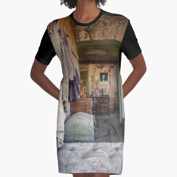 Abandoned - House in a Mining Town by SparklePyre Graphic T-Shirt Dress