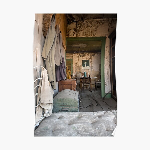 Abandoned - House in a Mining Town by SparklePyre Poster