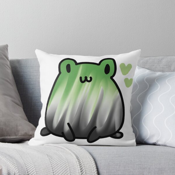 Item preview, aromantic pride frog designed and sold by Adrian Walden.