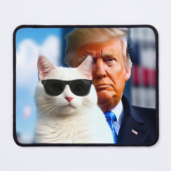 Item preview, Trump Funny Cat designed and sold by MerchCaviar.