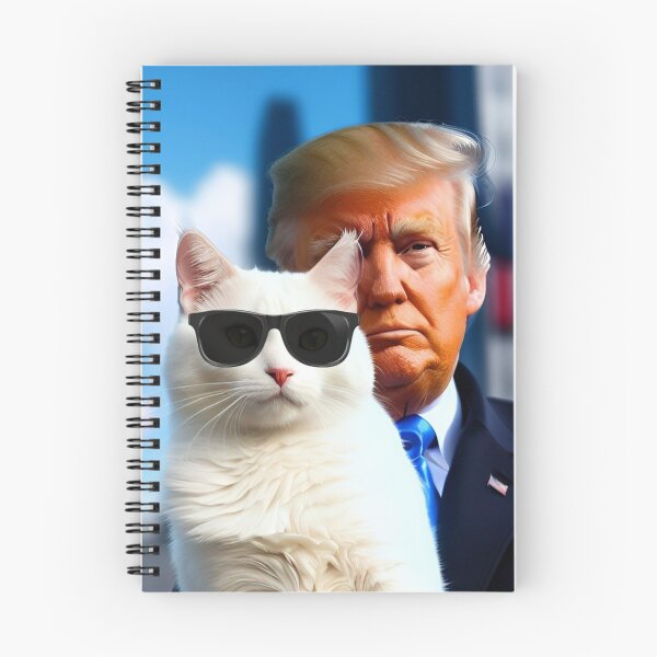 Item preview, Trump Funny Cat designed and sold by MerchCaviar.