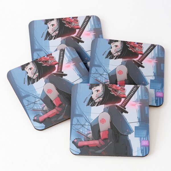 Item preview, Cyberpunk Girl designed and sold by MidJourneymen.