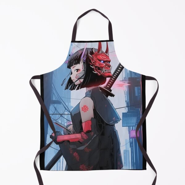 Item preview, Cyberpunk Girl designed and sold by MidJourneymen.
