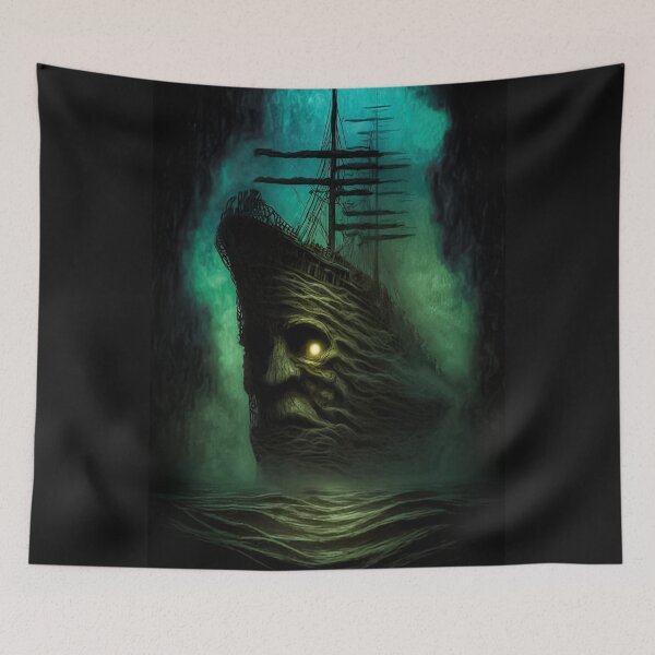 Item preview, Ghost Ship 1 - Surrealism designed and sold by Space-Yeti.