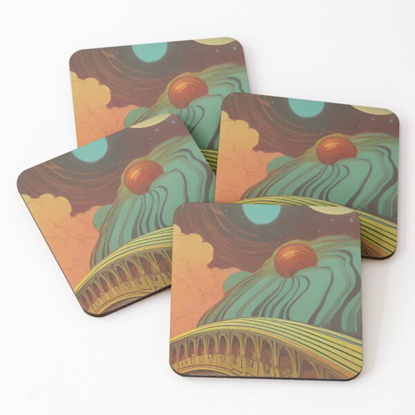 Item preview, Vintage Movie Poster Style Space Bridge designed and sold by Cosmic-Jungle.