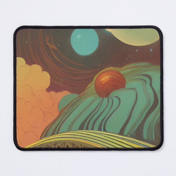 Item preview, Vintage Movie Poster Style Space Bridge designed and sold by Cosmic-Jungle.