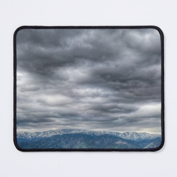 Item preview, San Gabriel Mountains Snowy HDR designed and sold by swylie.