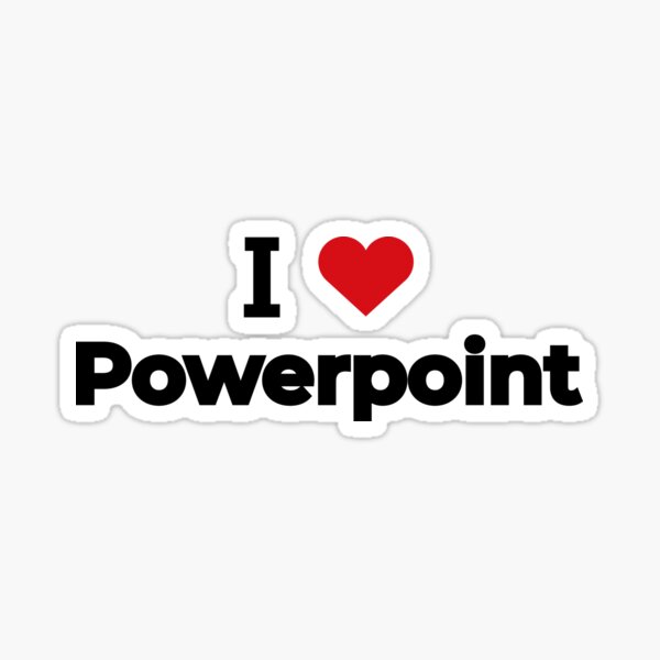 Item preview, I love Powerpoint designed and sold by Moyanana.