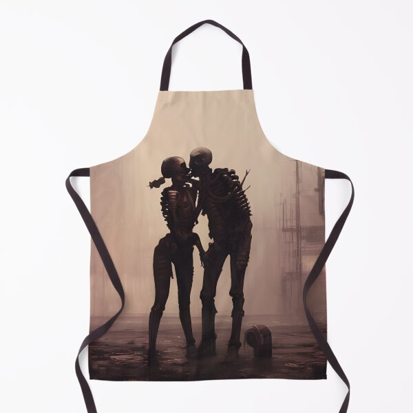 Item preview, Apocalyptic kiss, skeleton love designed and sold by GothicRubette.
