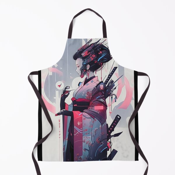 Item preview, Cyberpunk Girl designed and sold by MidJourneymen.