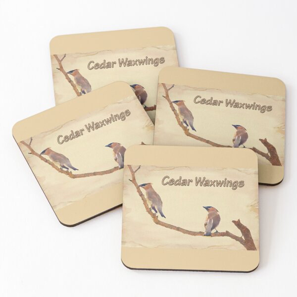 Item preview, Cedar Waxwings designed and sold by CarolM.