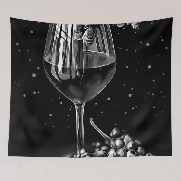 Item preview, Exuberant Red - BW designed and sold by JBelloStudio.