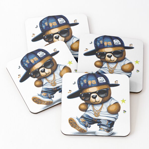 Item preview, Teddy Bear Hip Hop designed and sold by Drip Bear Studio.
