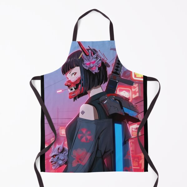 Item preview, Cyberpunk Girl designed and sold by MidJourneymen.