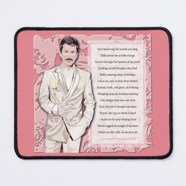 Item preview, Mitch Grassi of Pentatonix with Poem designed and sold by Shiny-Elfriend.