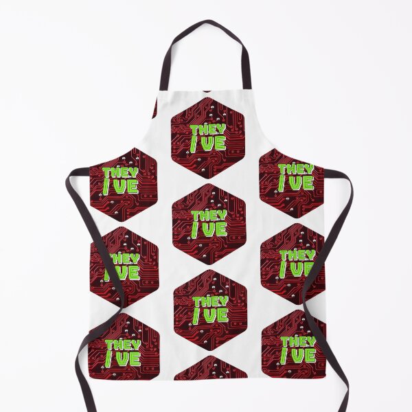 Item preview, They/Ve Pronouns on a Red Circuit Board designed and sold by MxA19.