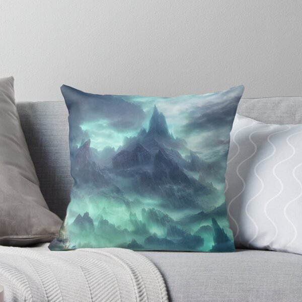 Item preview, Abstract Fantasy Landscape Digital Painting Colorful designed and sold by VersoShopping.