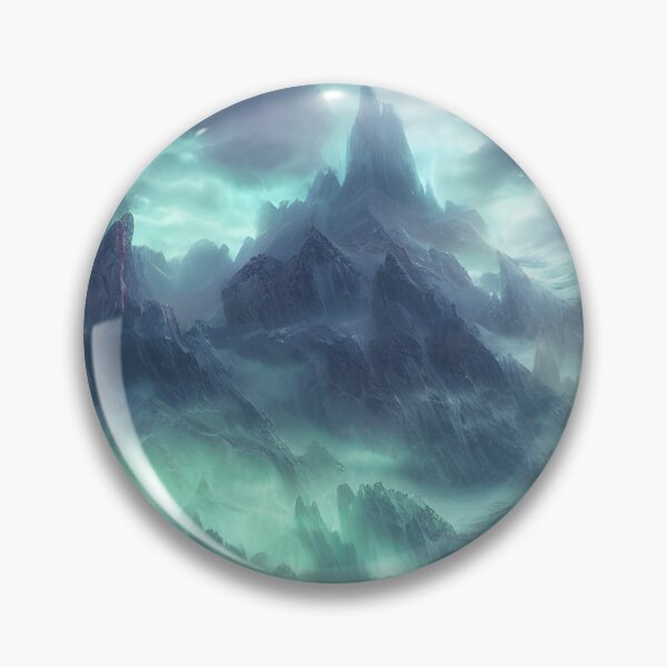 Item preview, Abstract Fantasy Landscape Digital Painting Colorful designed and sold by VersoShopping.