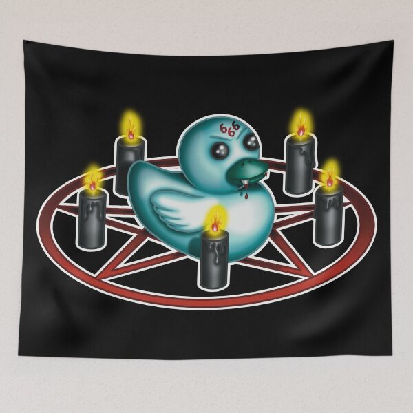 Item preview, Demon Duck designed and sold by PandamoniumArt.