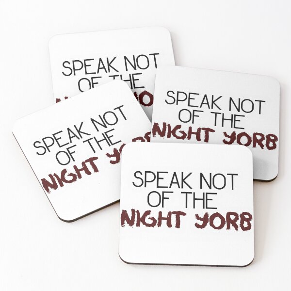 Item preview, speak not of the night yorb designed and sold by PaperCactusInk.