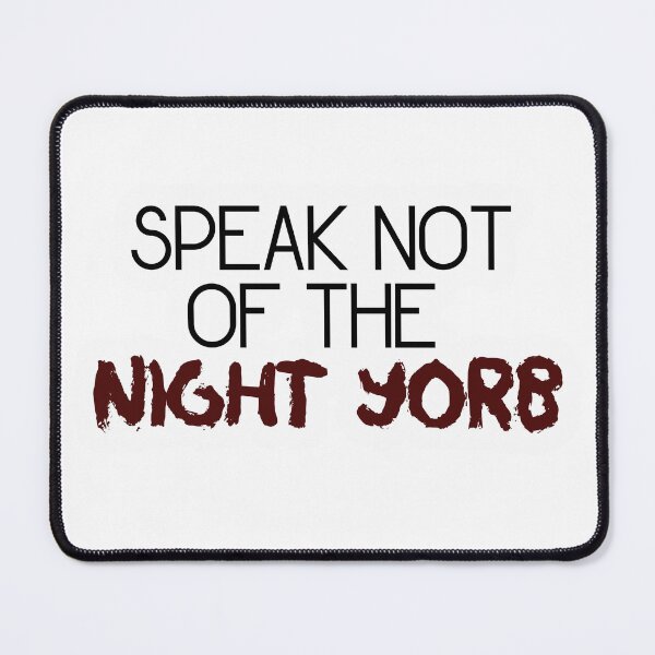 Item preview, speak not of the night yorb designed and sold by PaperCactusInk.