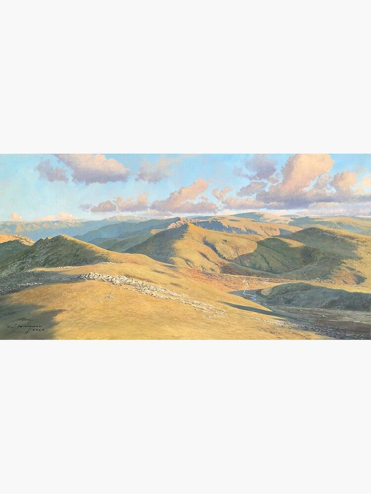 Thumbnail 3 of 3, Poster, Early morning, Mount Kosciusko designed and sold by StevenHeyen.