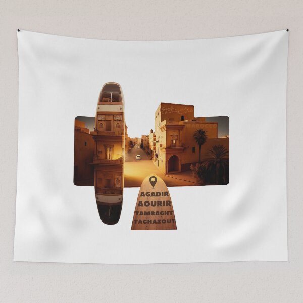 Item preview, Surfing in Morocco, where legends are created designed and sold by Wiikus.