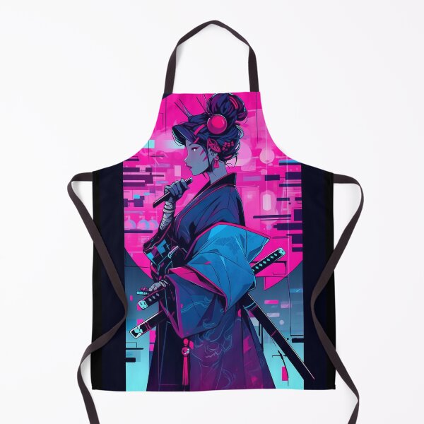 Item preview, Cyberpunk Girl designed and sold by MidJourneymen.