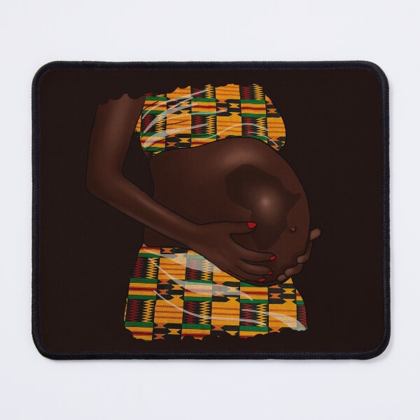Item preview, African Woman Pregnant, Africa Map, African Pattern designed and sold by Houevo Olga Anihouanou.