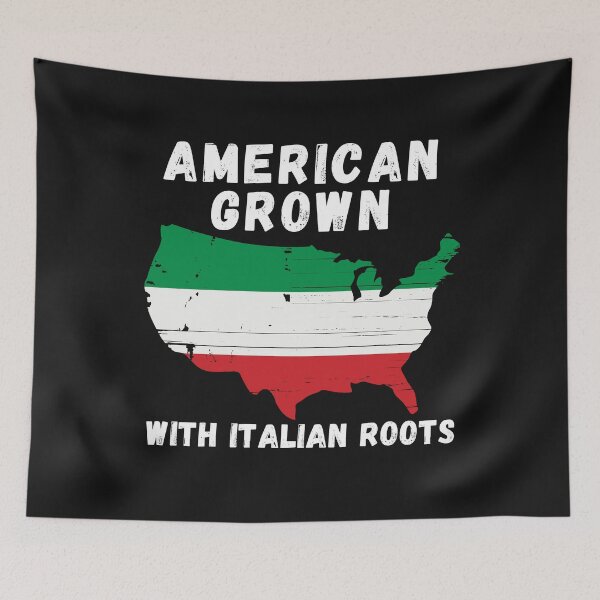Item preview, American Grown With Italian Roots, Italian Pride Italian USA designed and sold by Cryptohaven.