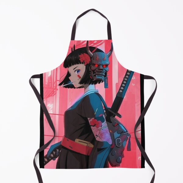 Item preview, Cyberpunk Girl designed and sold by MidJourneymen.