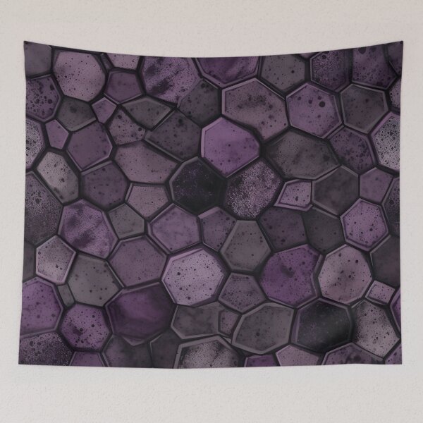 Item preview, Mauve stepping stones designed and sold by Psy-Dye-AI.