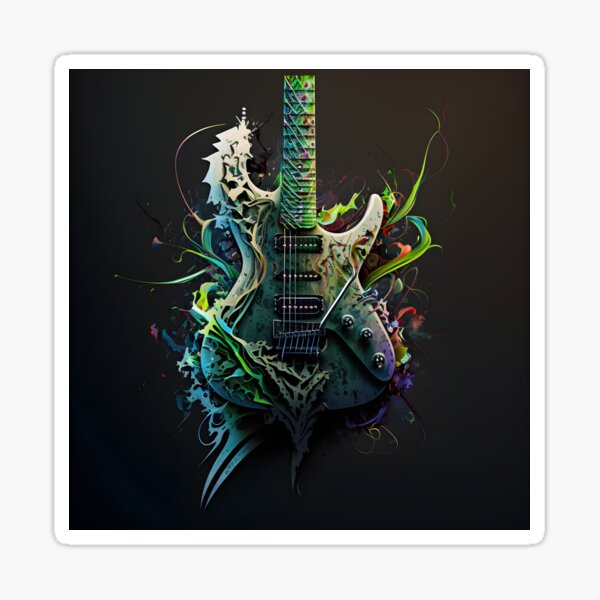 Artikel-Vorschau von Böse Gitarre, designt und verkauft von blueecbx.