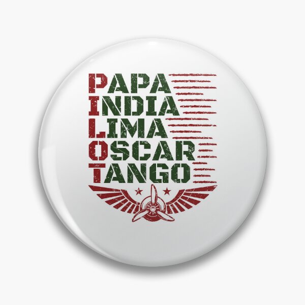 Item preview, Pilot Phonetic Papa India Lima Oscar Tango designed and sold by jaygo.