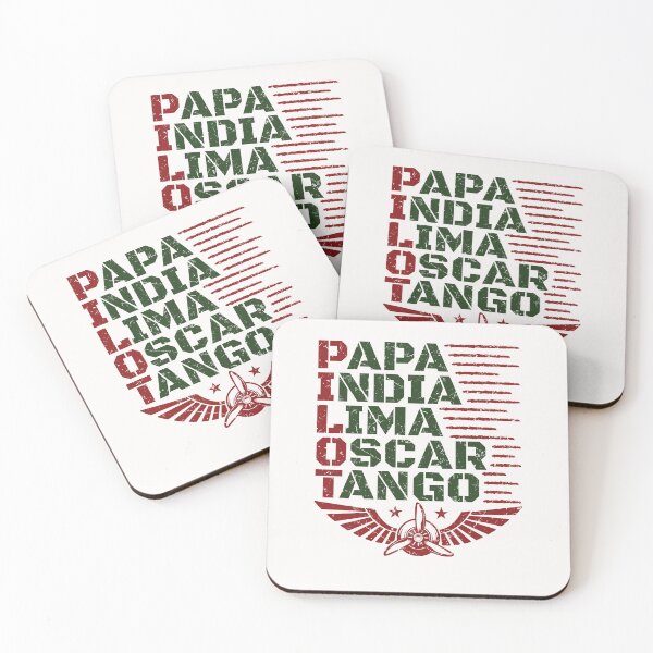 Item preview, Pilot Phonetic Papa India Lima Oscar Tango designed and sold by jaygo.